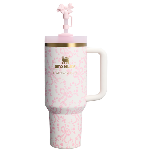 Stanley 1913 x LoveShackFancy Holiday Quencher? H2.0  FlowState? Tumbler | 40 OZ
